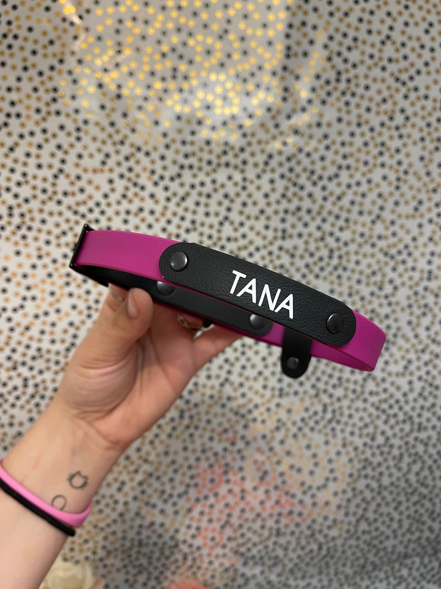 Collar Hebilla 16mm PVC Personalizable