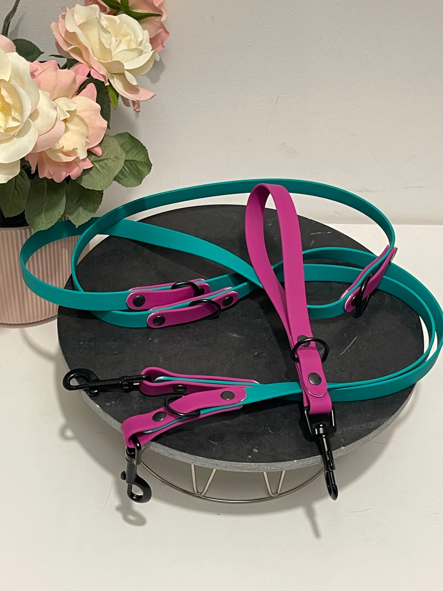 Customizable PVC Fixed Multiposition Leash