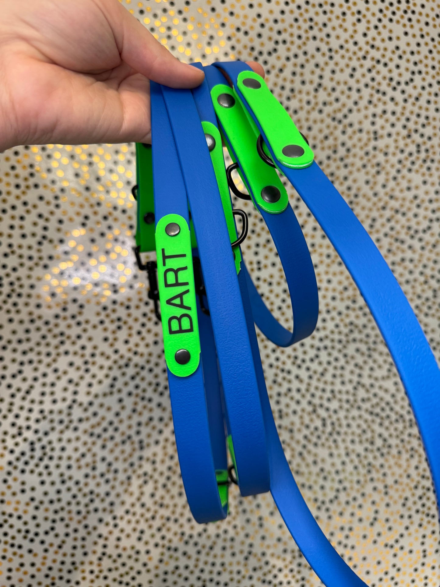 Customizable PVC Fixed Multiposition Leash